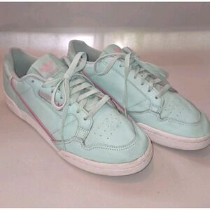 Women's Adidas Continental 80 Ice Mint Sneaker Shoes Size 11